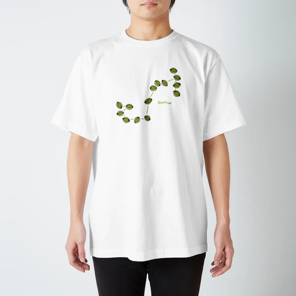 tafu tafuのピスターチオ／さそり座 Regular Fit T-Shirt