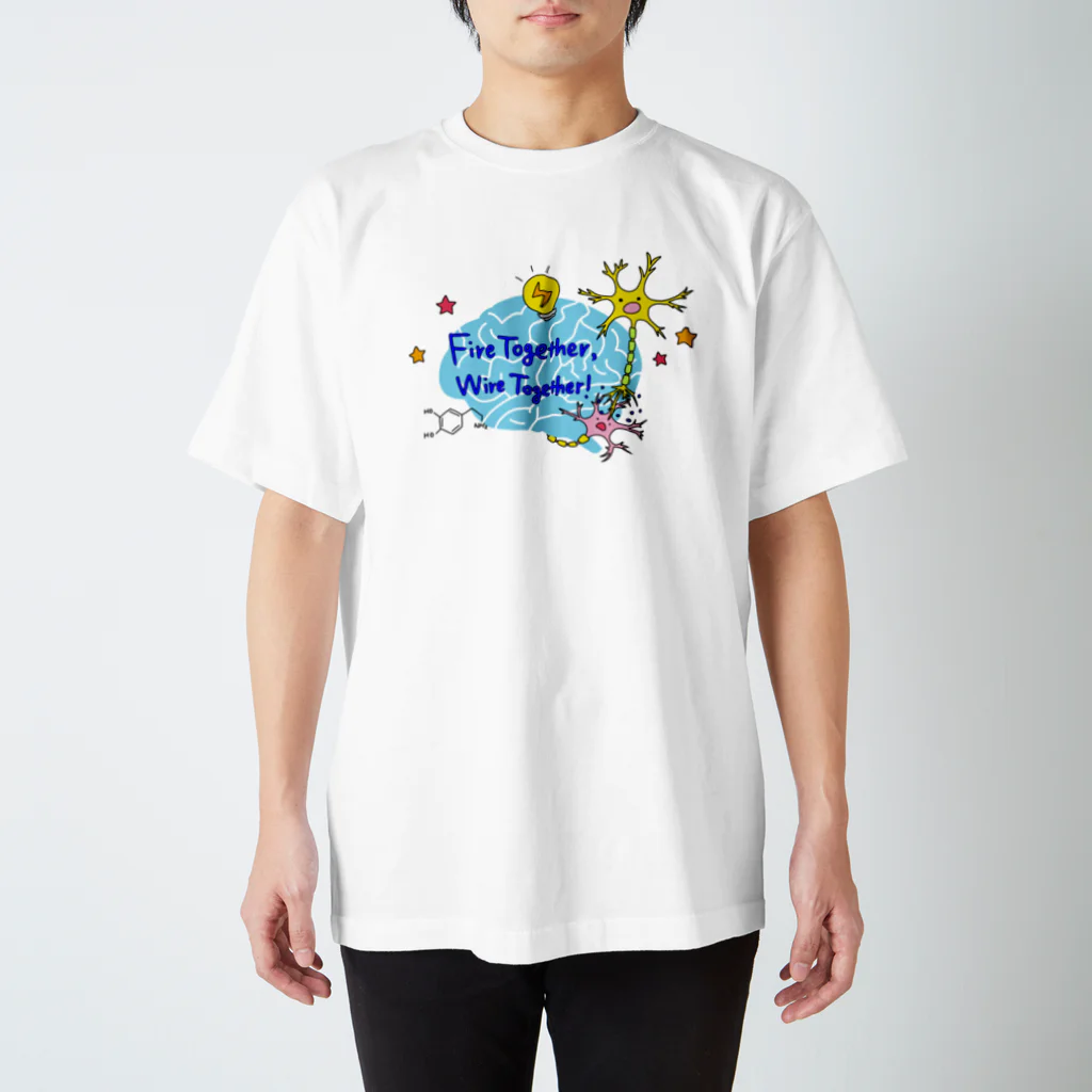 じゅごんの部屋のFire Together Wire Together スタンダードTシャツ