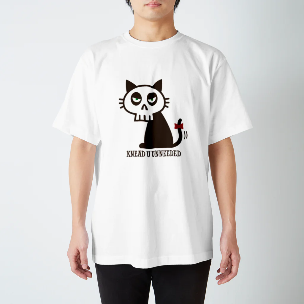 ALTERNA DESIGN TSHIRTのSkullCat スタンダードTシャツ