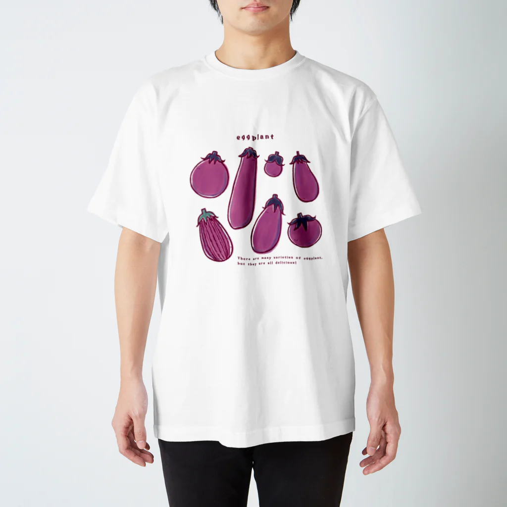 Aランチサラダ付SHOPの夏のeggplantさん2 Regular Fit T-Shirt