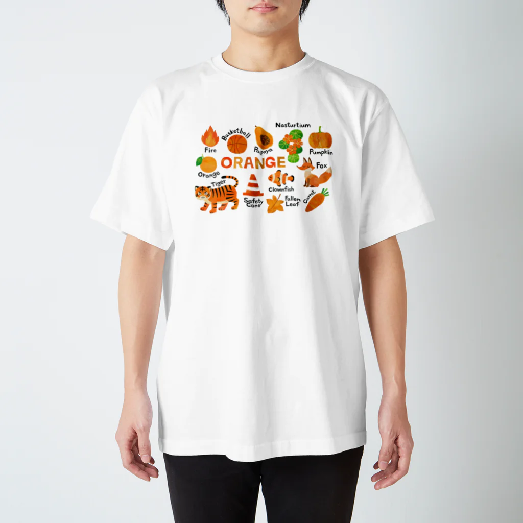 NophyのORANGE T-shirt Regular Fit T-Shirt