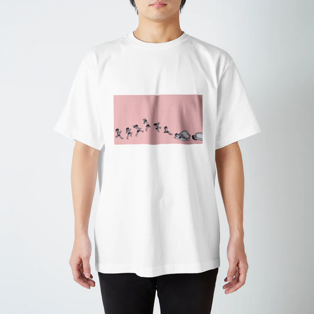 どろりのアクロバティック就寝 スタンダードTシャツ