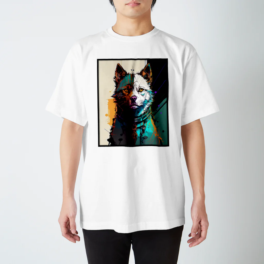 アートワーク探偵のアートワーク探偵犬 Regular Fit T-Shirt