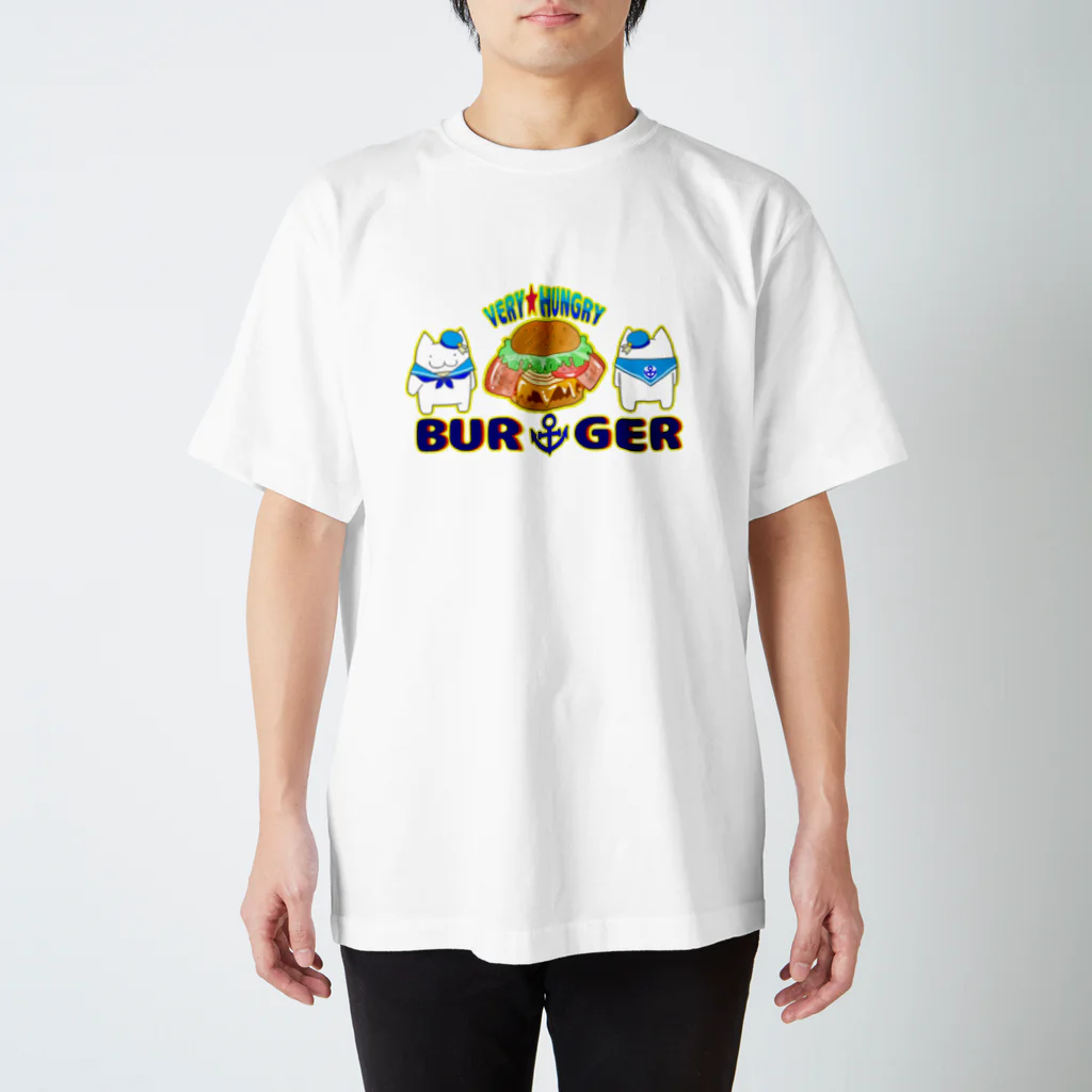 空稲荷けう（さいはてに住む白いやつ）のとってもハンバーガー Regular Fit T-Shirt