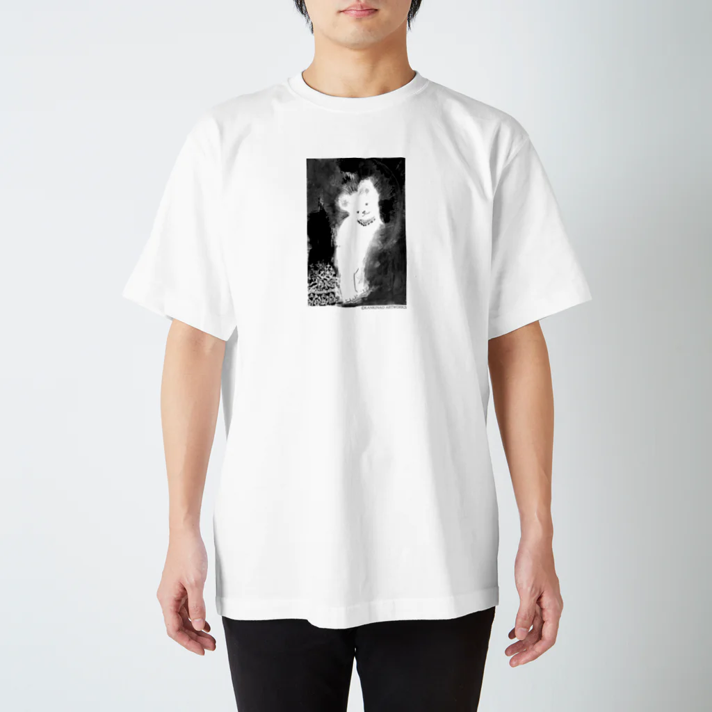 歓喜なお！アートワークスの魔法動物・白猫 Regular Fit T-Shirt