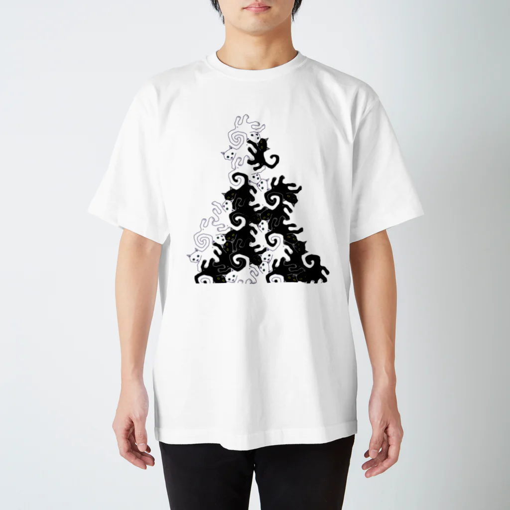 みかんの積み猫 Regular Fit T-Shirt