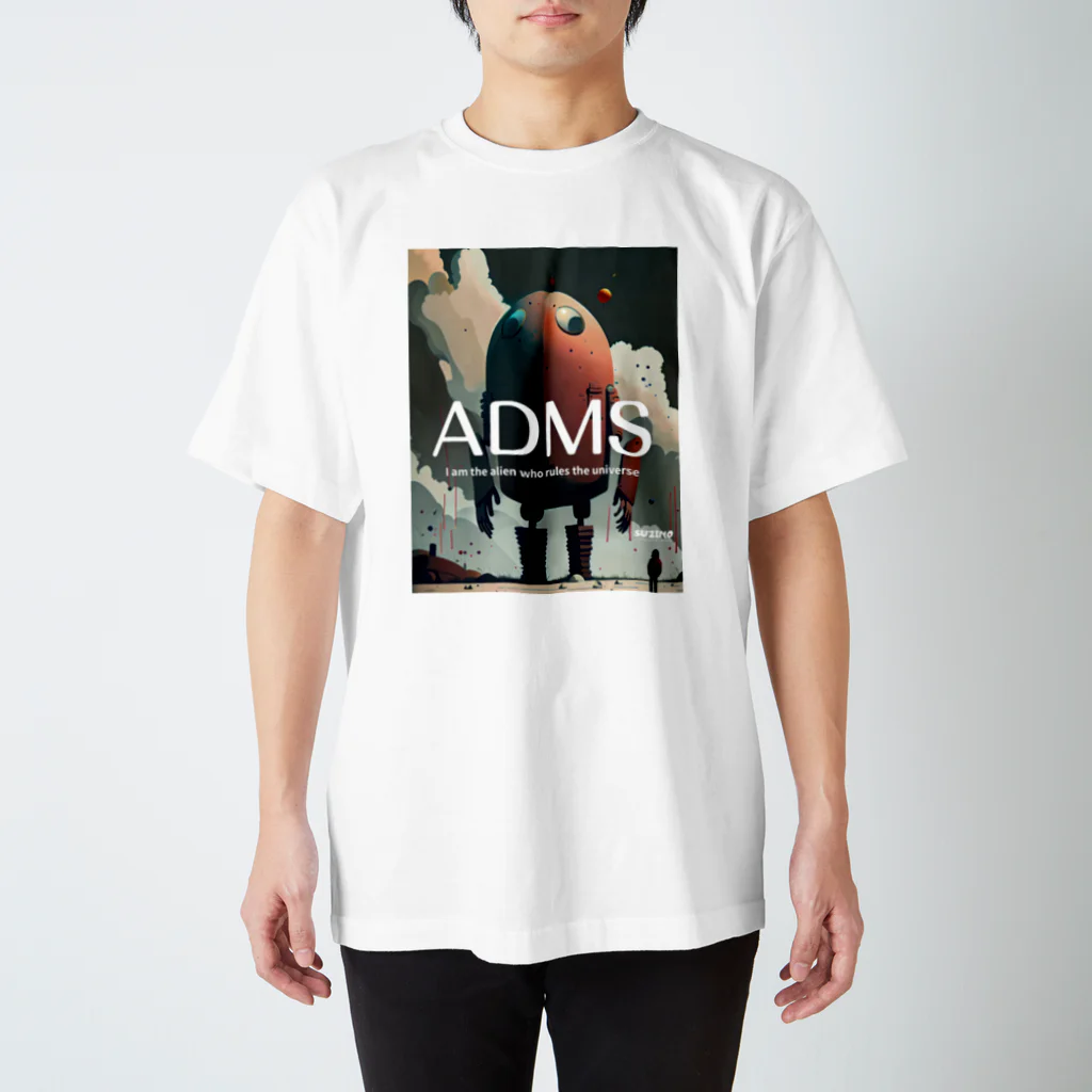 ADMS.pty.ltd.のstanding robot Regular Fit T-Shirt