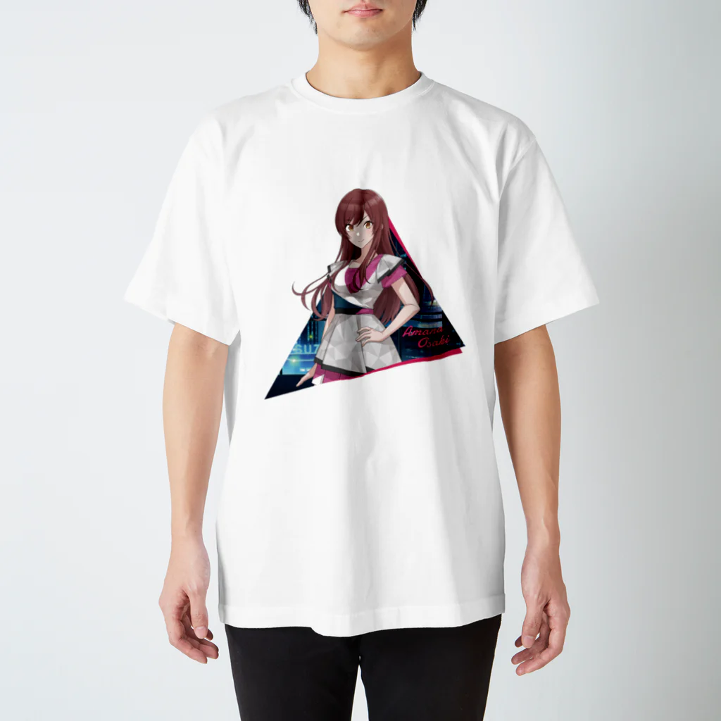 【シャニマス】アルストロメリアSUZURI限定ショップの大崎甘奈 スタンダードTシャツ Regular Fit T-Shirt