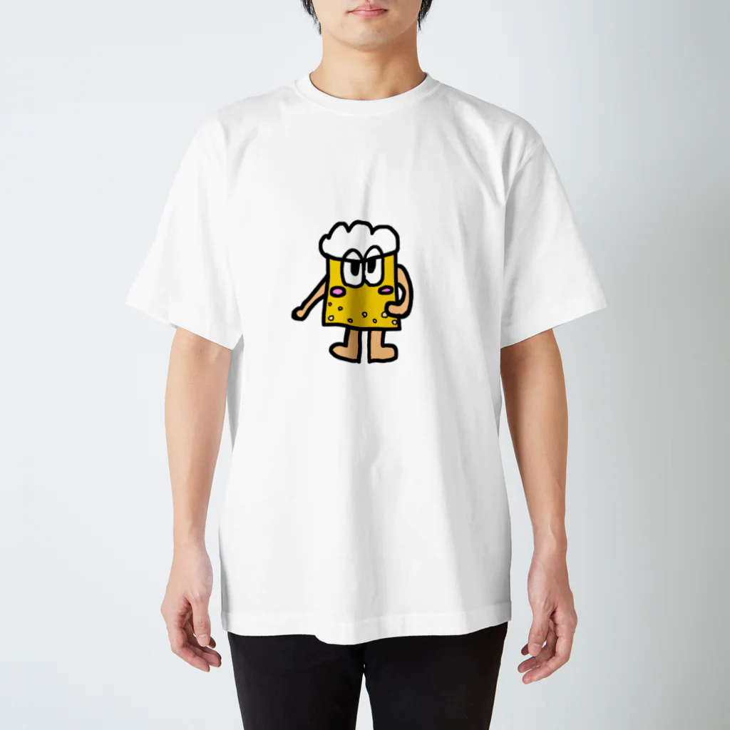 BEANのビールくん スタンダードTシャツ