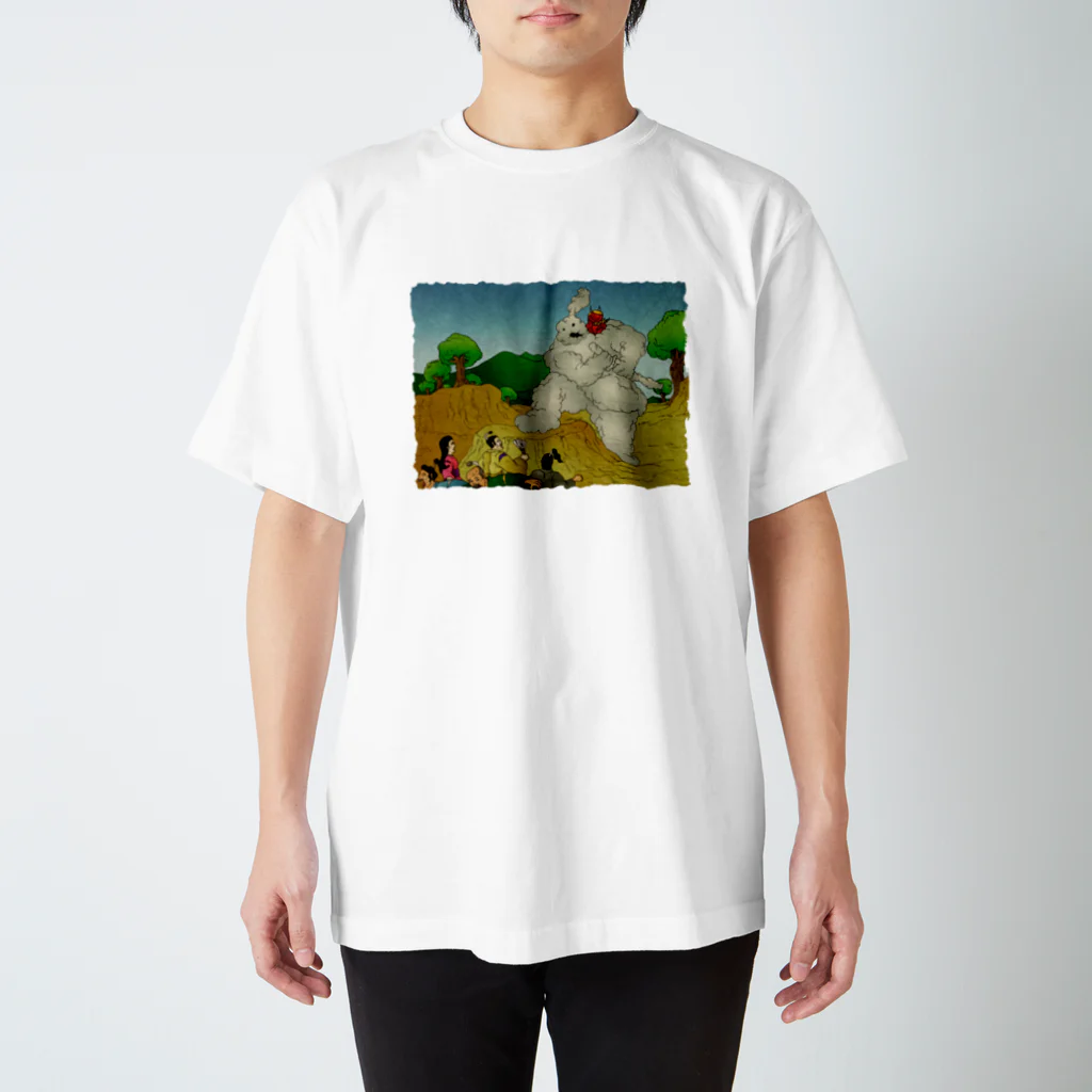 OtoMoyaの雷雲の侍 スタンダードTシャツ