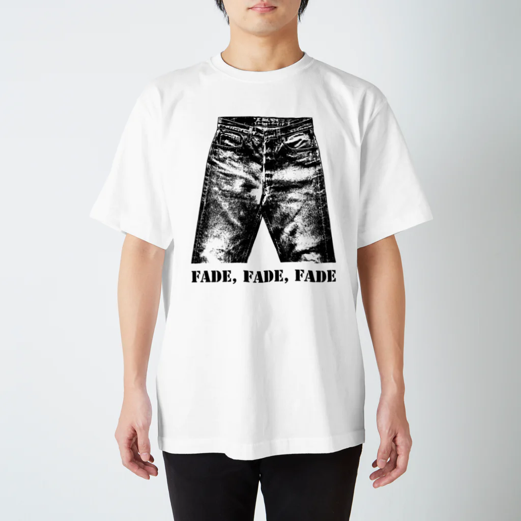 DE2M TのFADE, FADE, FADE ST090-0001AA Regular Fit T-Shirt