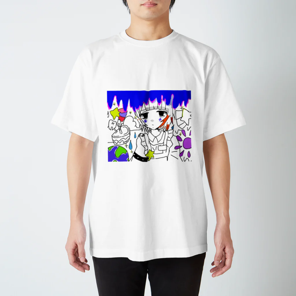 ﾓﾓﾝｺﾞ様の適当なお絵描き スタンダードTシャツ