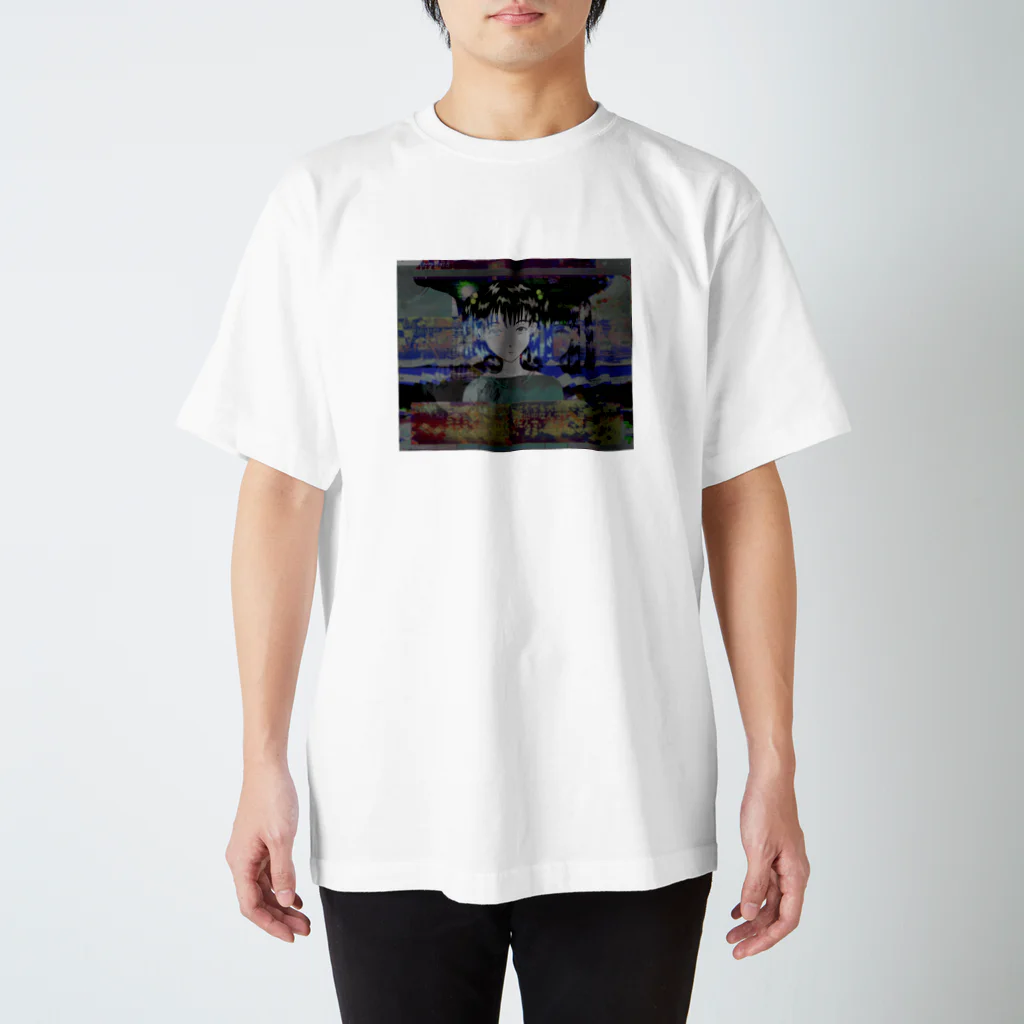 お茶の間デジタルKIDSの囲われたひらめき Regular Fit T-Shirt