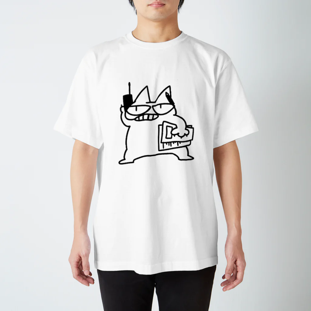 ぺんちゃん商店のじこぴー スタンダードTシャツ