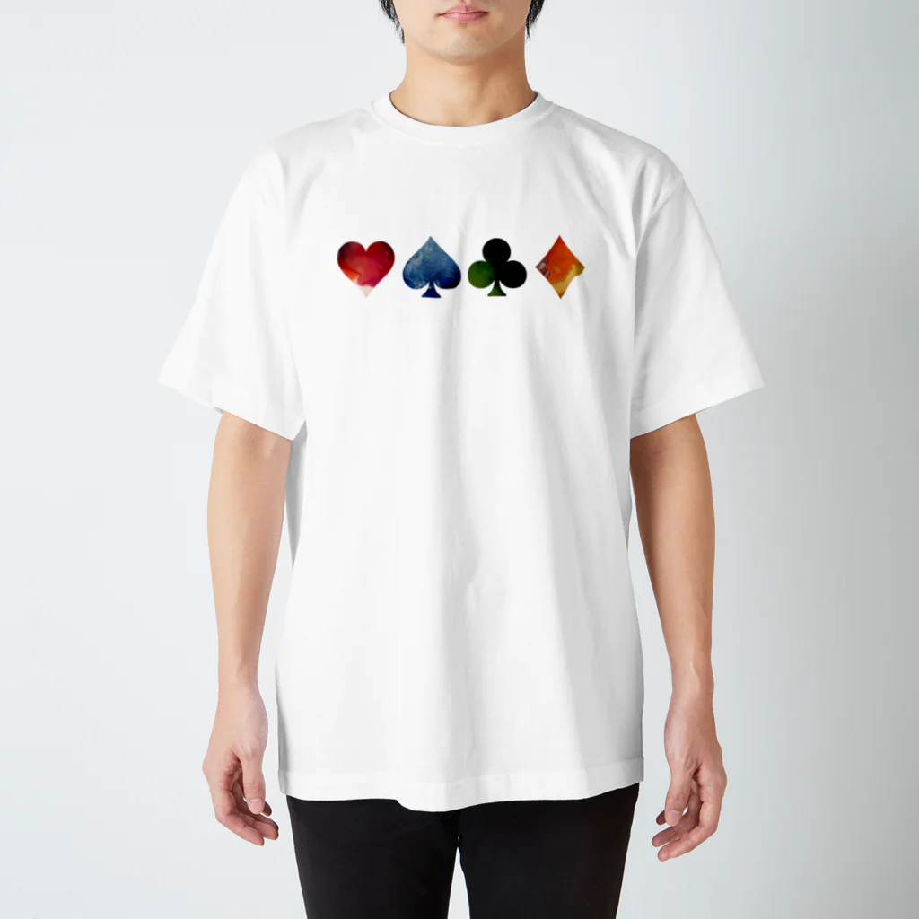 nanohokのスート柄‗４色 スタンダードTシャツ