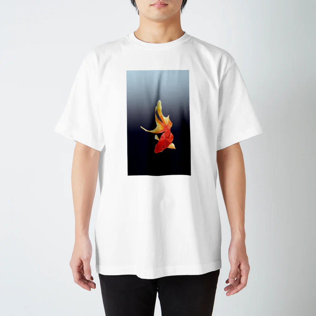 YAMMY83の宝石金魚 スタンダードTシャツ