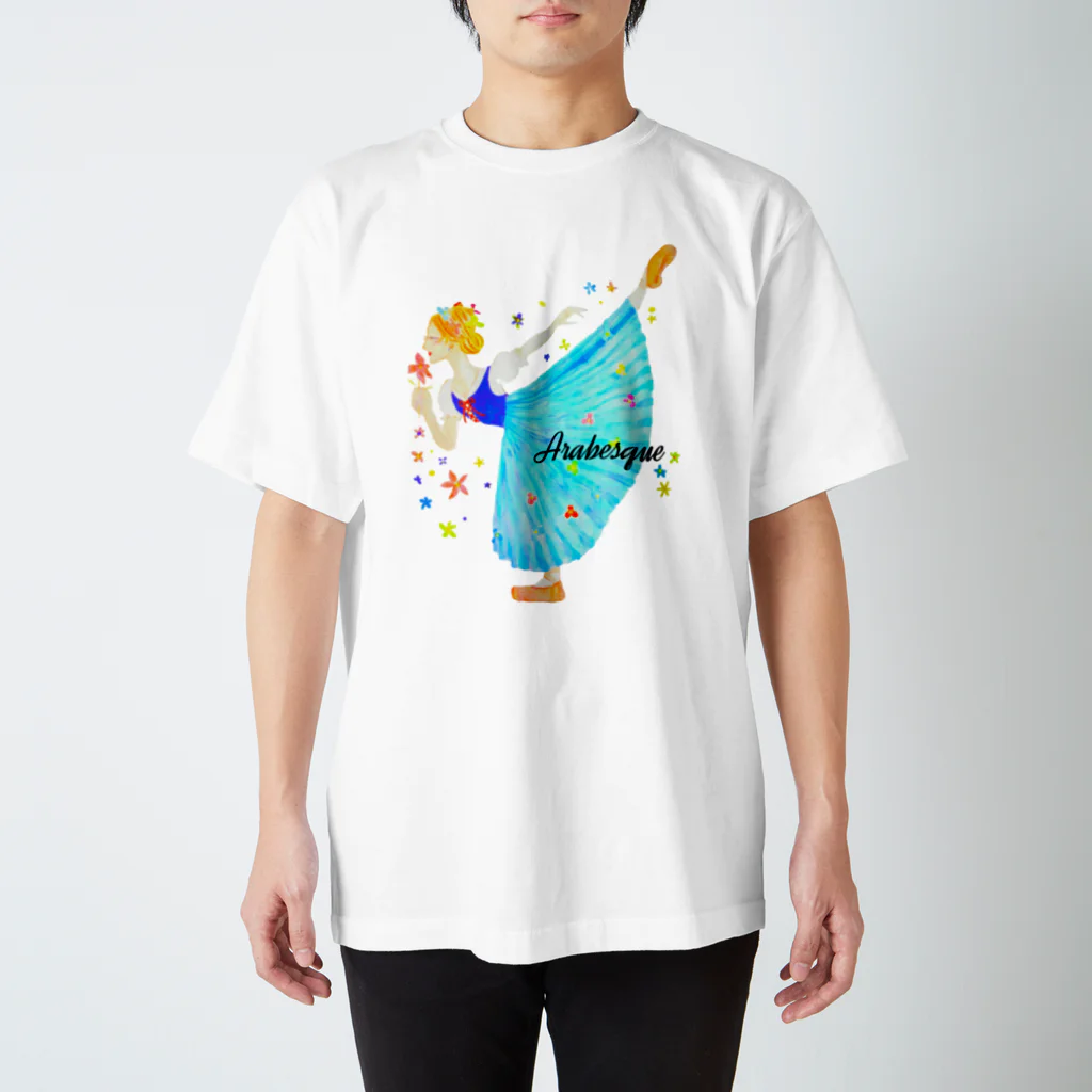 きーのお店のArabesque(アラベスク) Regular Fit T-Shirt