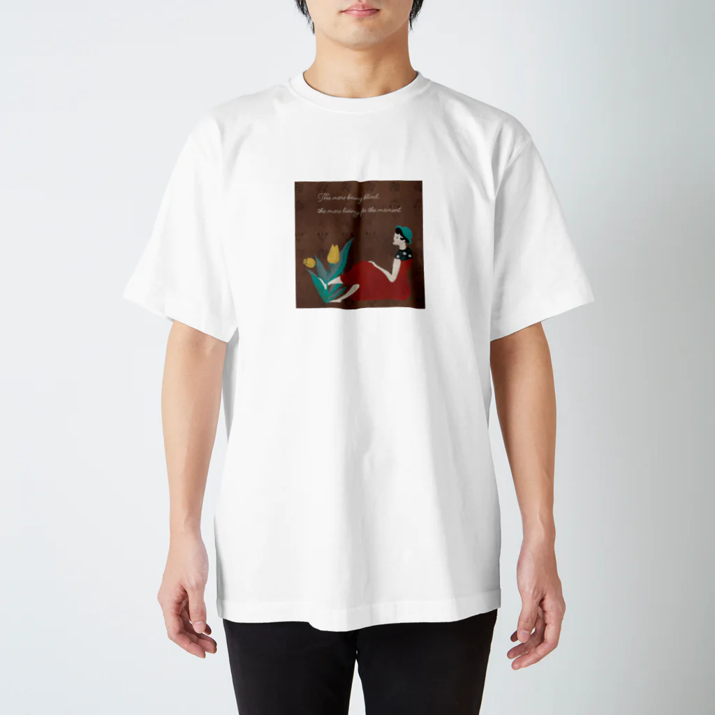 shop by erika yamanakaのたむろ Regular Fit T-Shirt