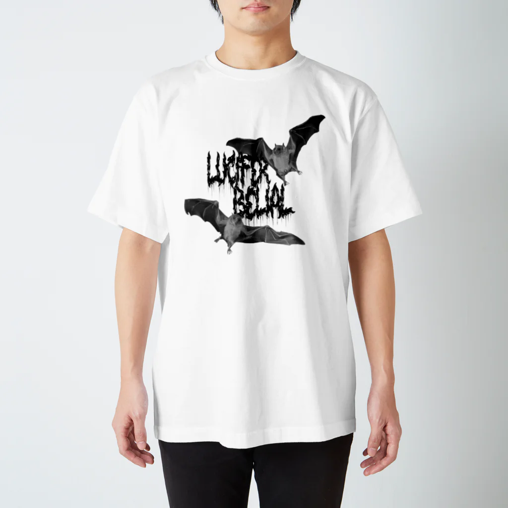 LuciferのルシベリメタルTシャツ Regular Fit T-Shirt