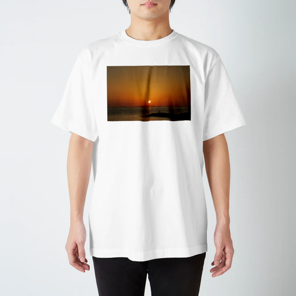 Kiso&co.の林崎の夕焼け スタンダードTシャツ