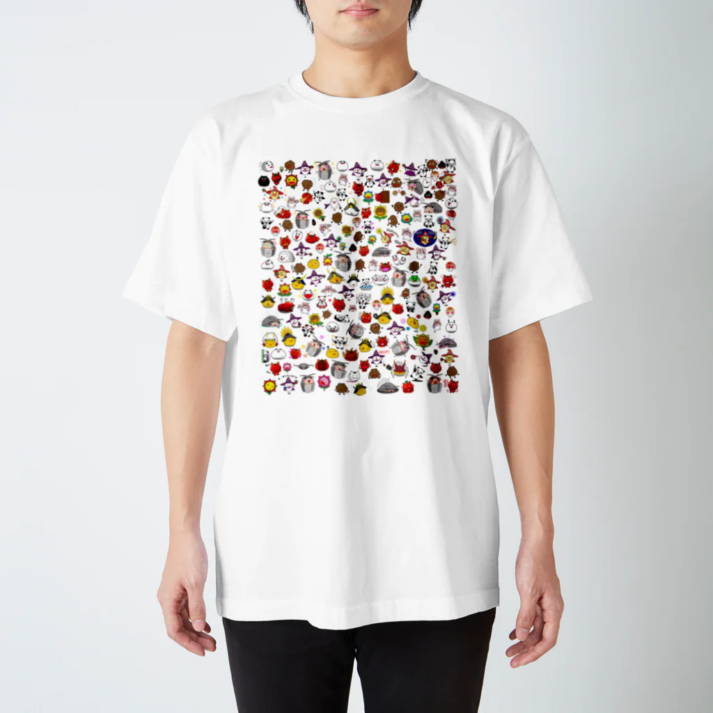 Ally's GoodsのAlly's Chracter オールスター Regular Fit T-Shirt