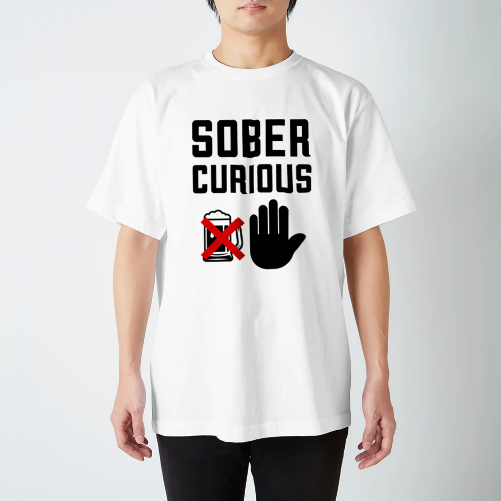 オノマトピアのソバーキュリアス（Sober Curious） スタンダードTシャツ