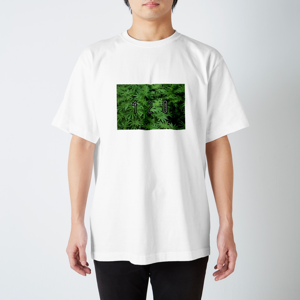 BlackJokesShopの420（大麻） Regular Fit T-Shirt
