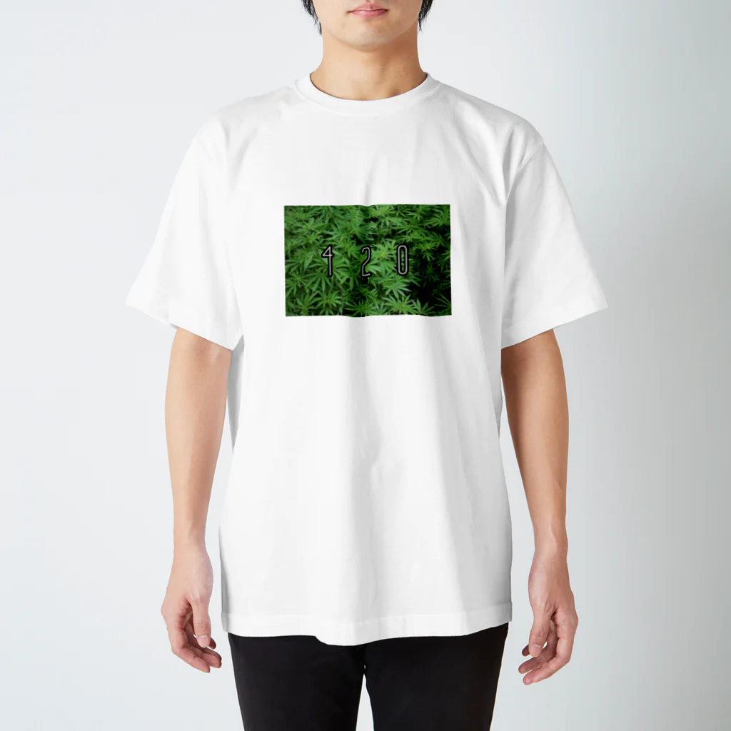 BlackJokesShopの420（大麻） スタンダードTシャツ