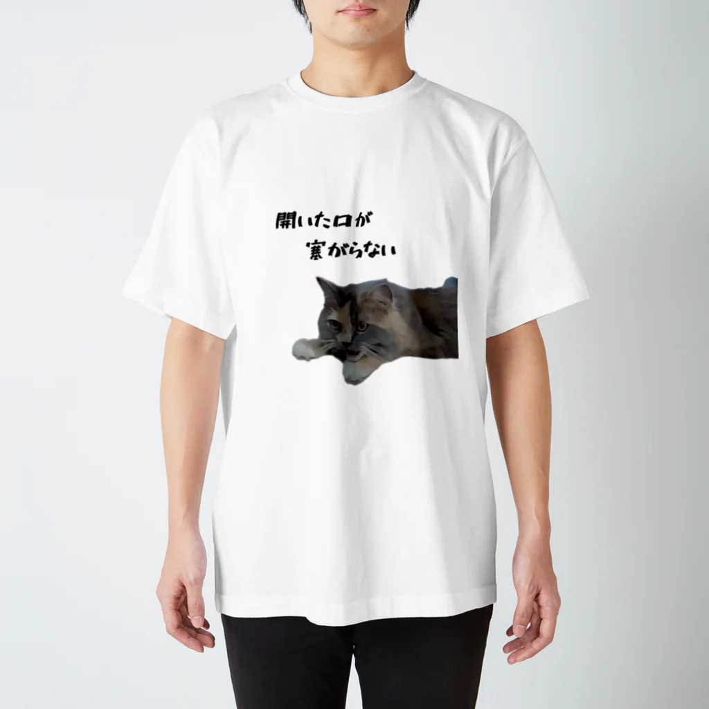 munteaのちろねこ Regular Fit T-Shirt