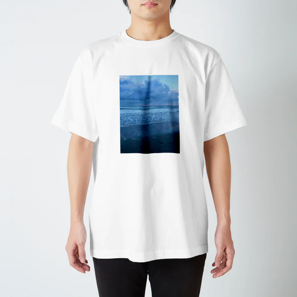 豊風本舗の夏の九十九里浜の浜辺　３ スタンダードTシャツ