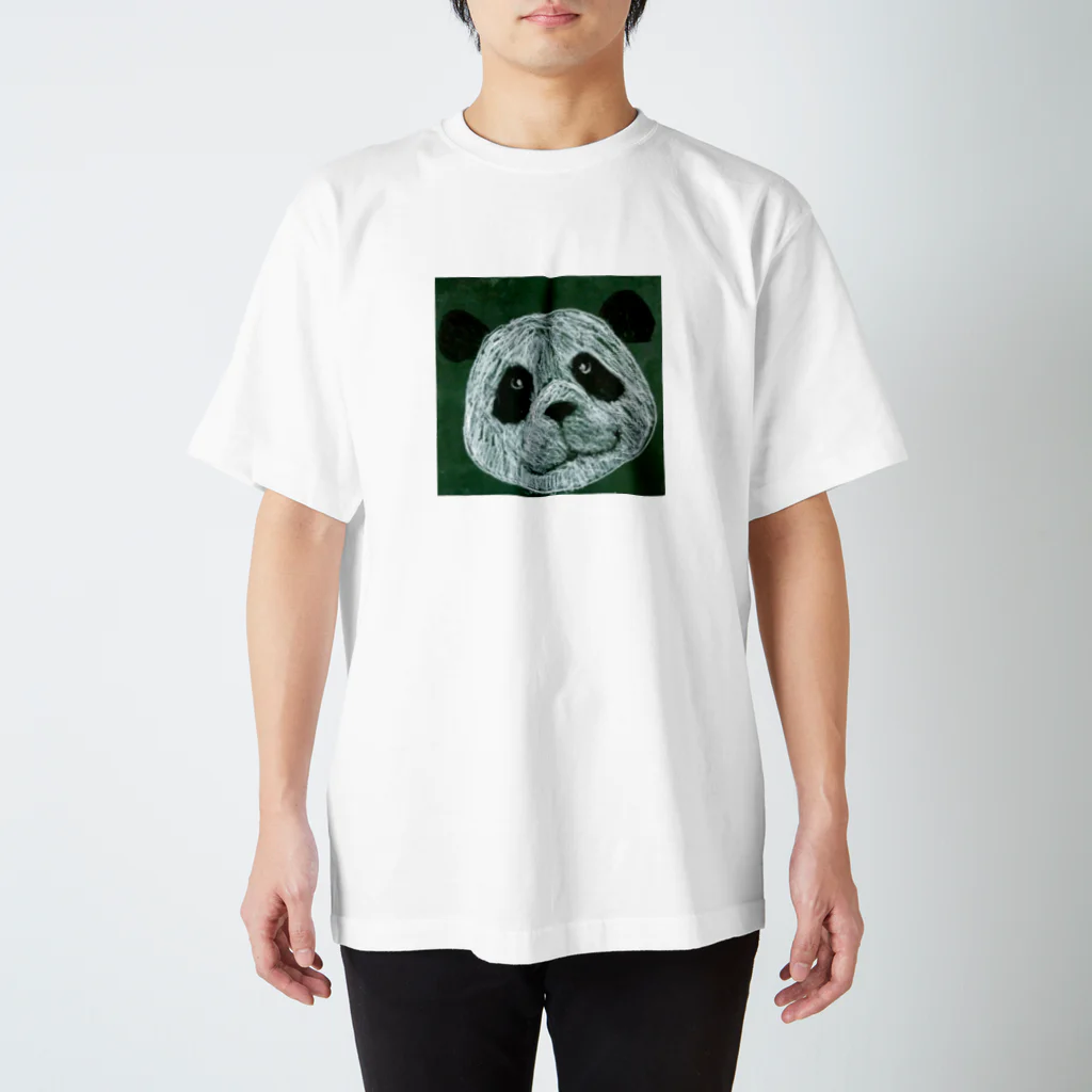 ほほ笑みyukinonのほほ笑みパンダ Regular Fit T-Shirt