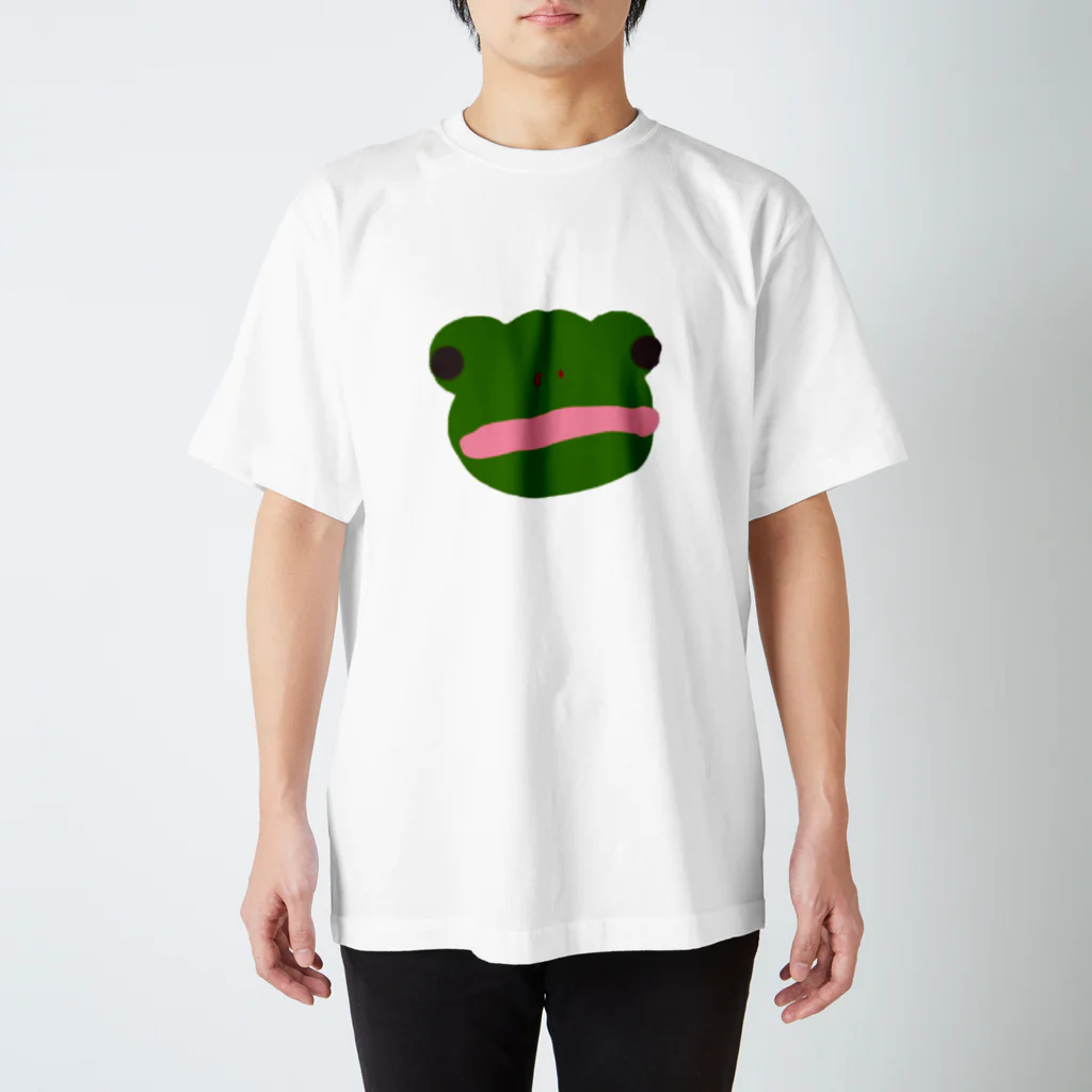 ともっぺの公式グッズ🐸のともっぺの落書き Regular Fit T-Shirt