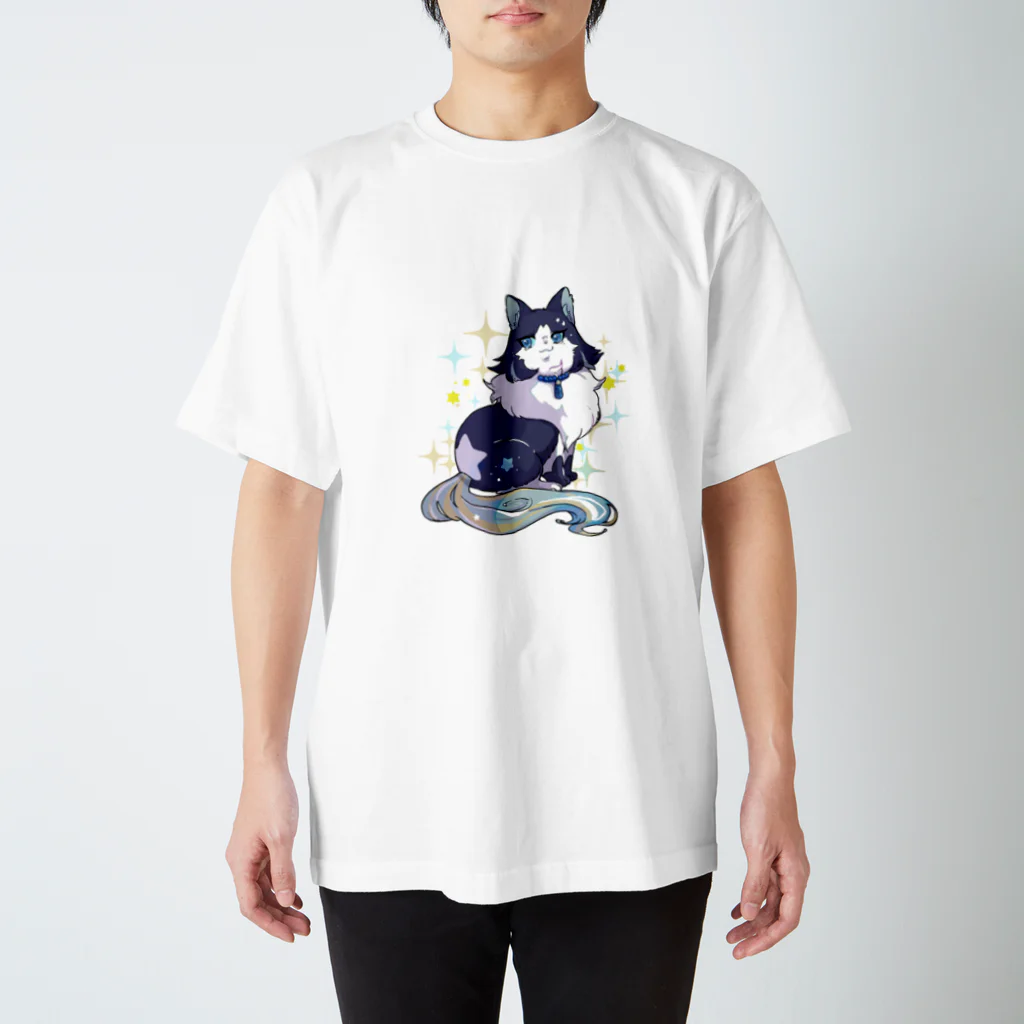 STARIA_38の流星猫のみゃーさん スタンダードTシャツ