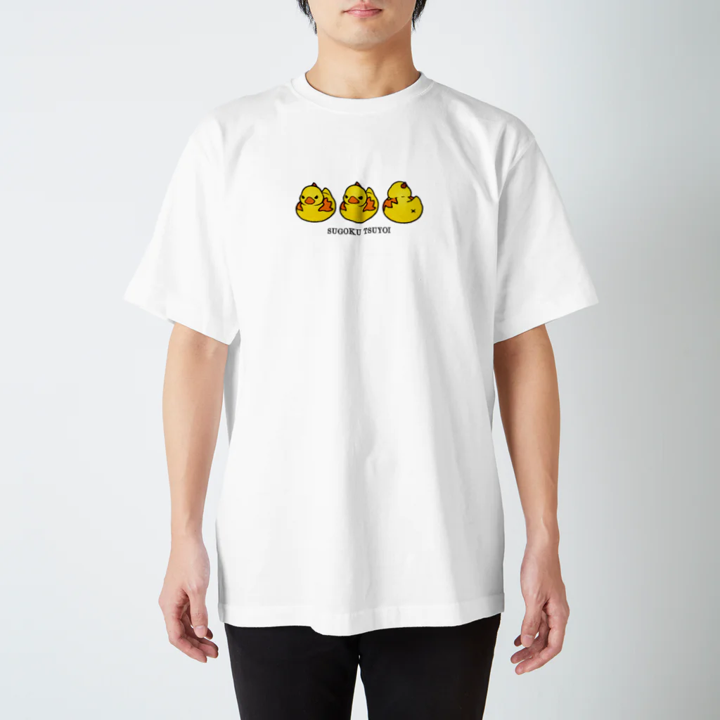 吉川 達哉 tatsuya yoshikawaの悪魔のアヒル (ヒヨコ) Regular Fit T-Shirt