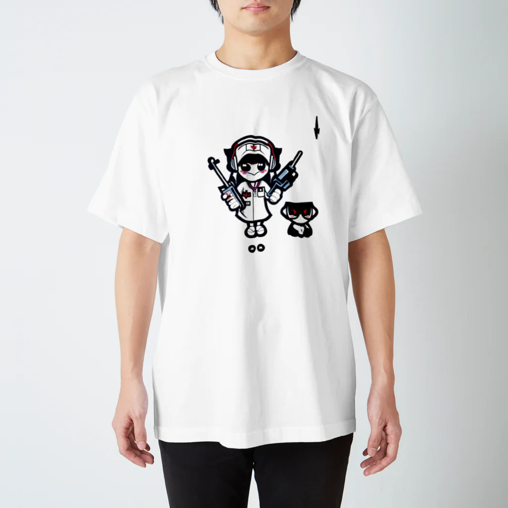 CuteCombatのCuteCombat_nurse(ナース)_ver.002 スタンダードTシャツ