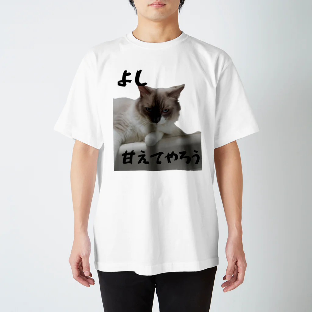 munteaのはるねこ Regular Fit T-Shirt