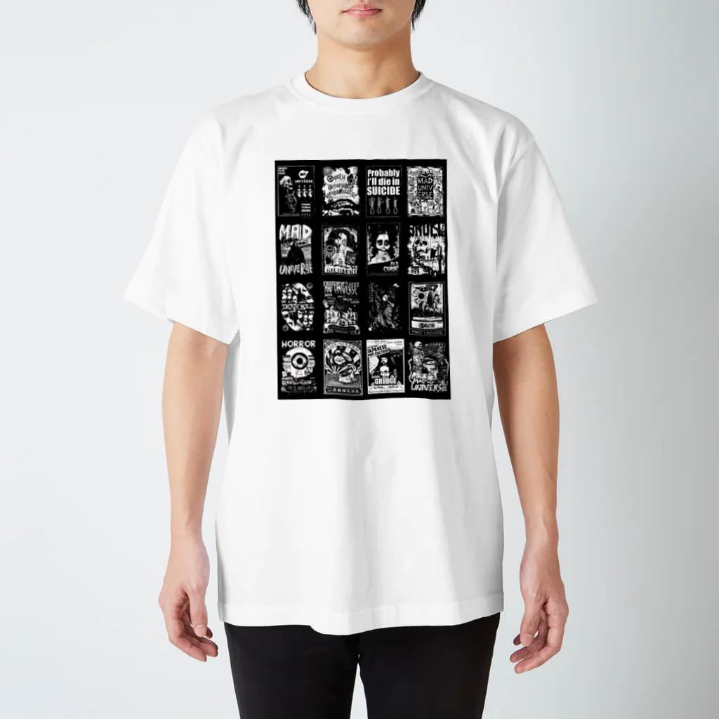 KakkowaraiToysのMAD UNIVERSE  スタンダードTシャツ