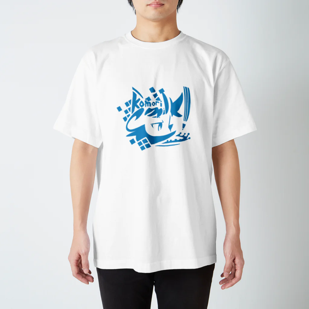 転寝みるく(こもりみるく)のみるくロゴ Regular Fit T-Shirt