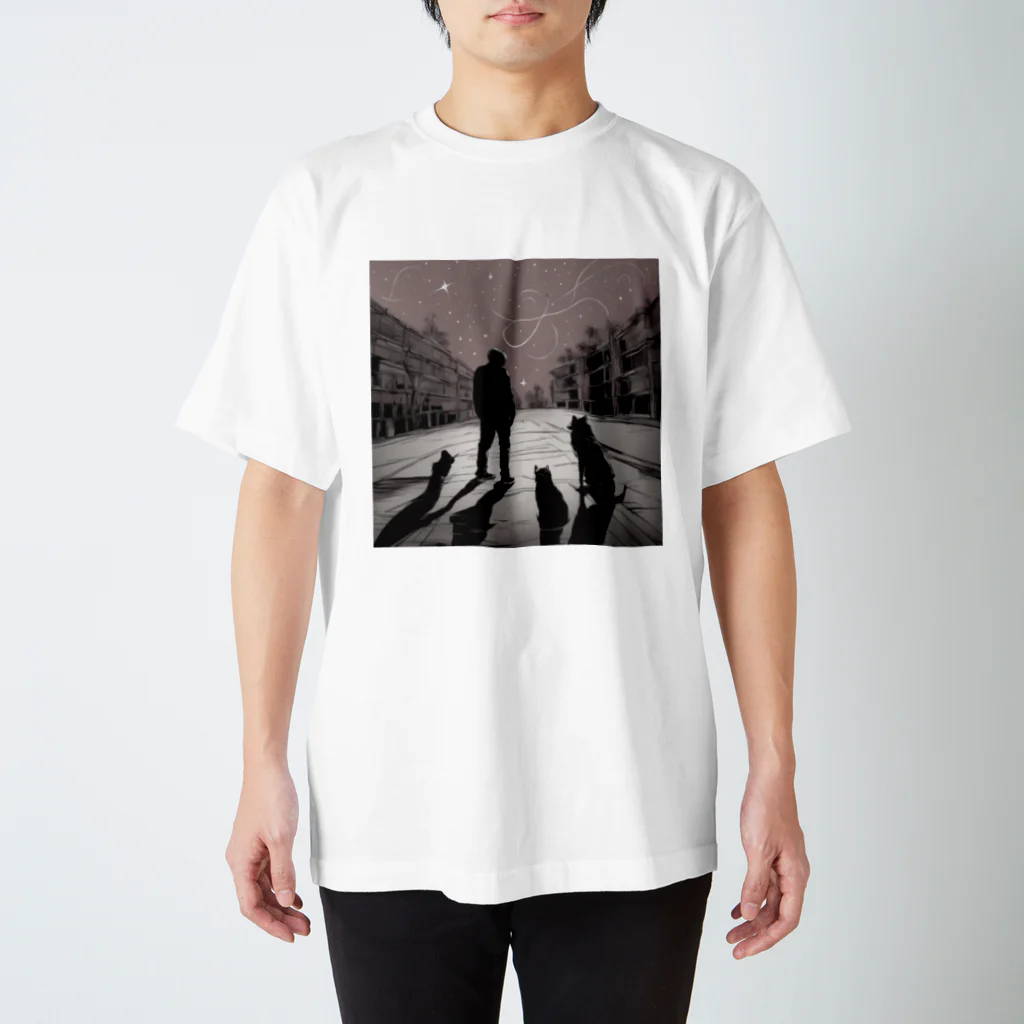 AISHOP の星空の下で Regular Fit T-Shirt