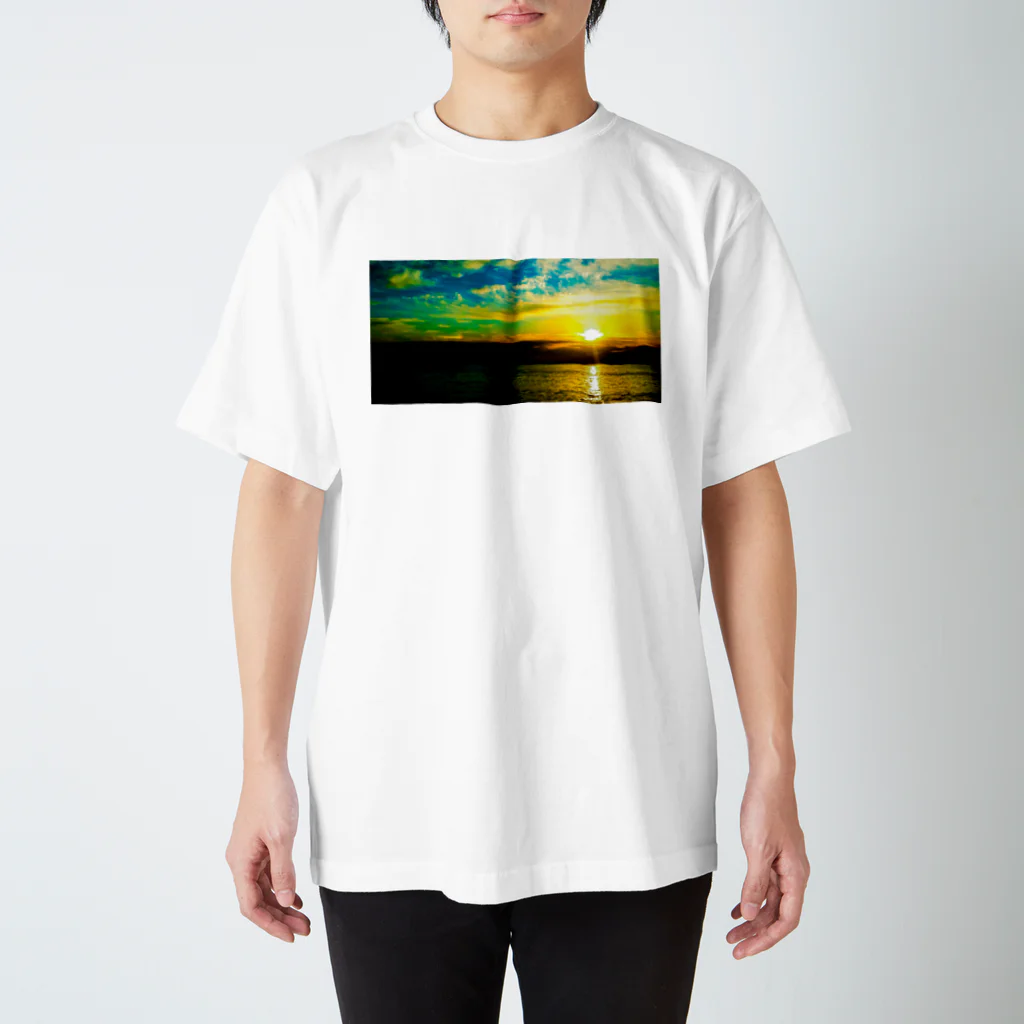 和楽家わたのやのwatanoya'23 sunset スタンダードTシャツ