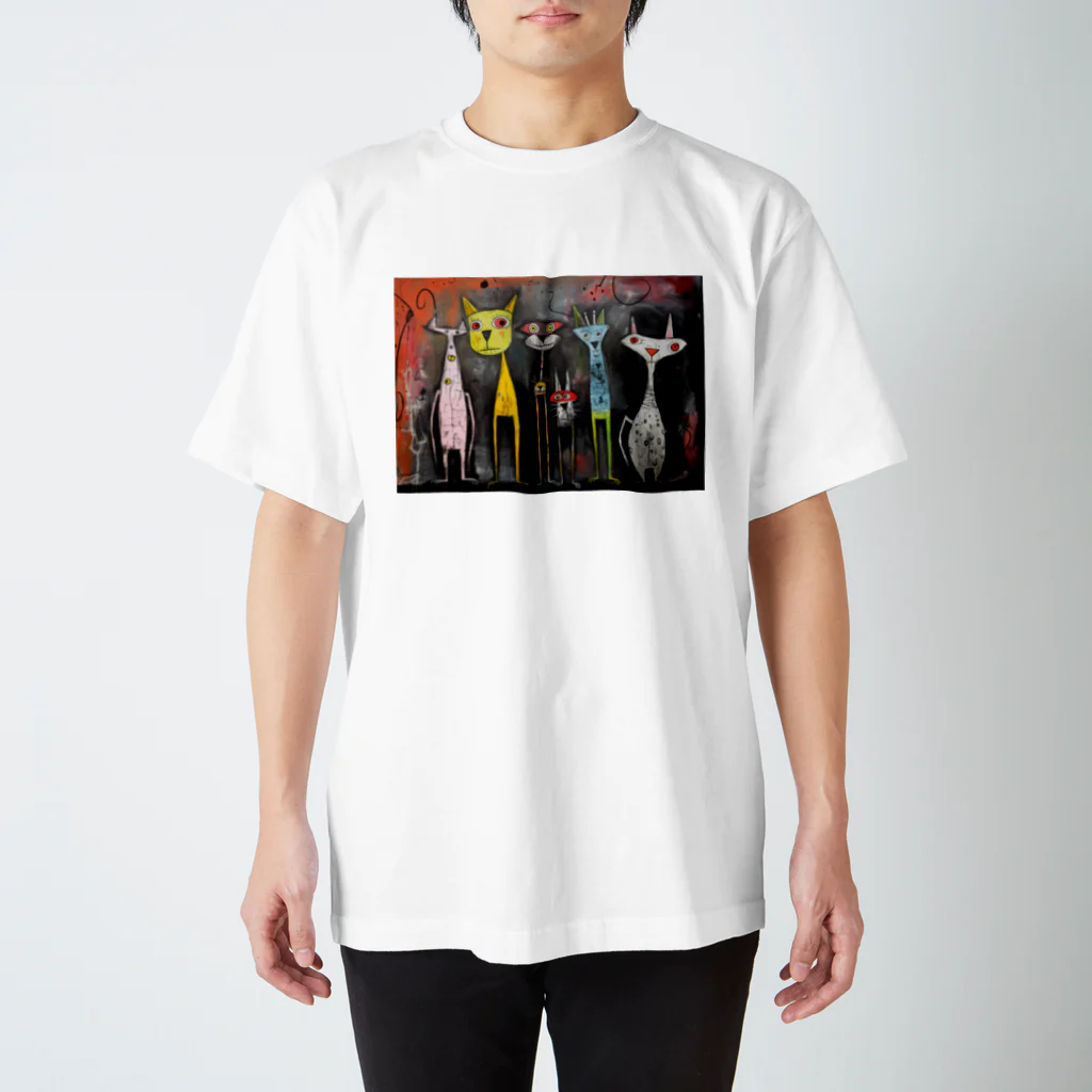 AI-factoryのAI-Wall Murals  004 Regular Fit T-Shirt