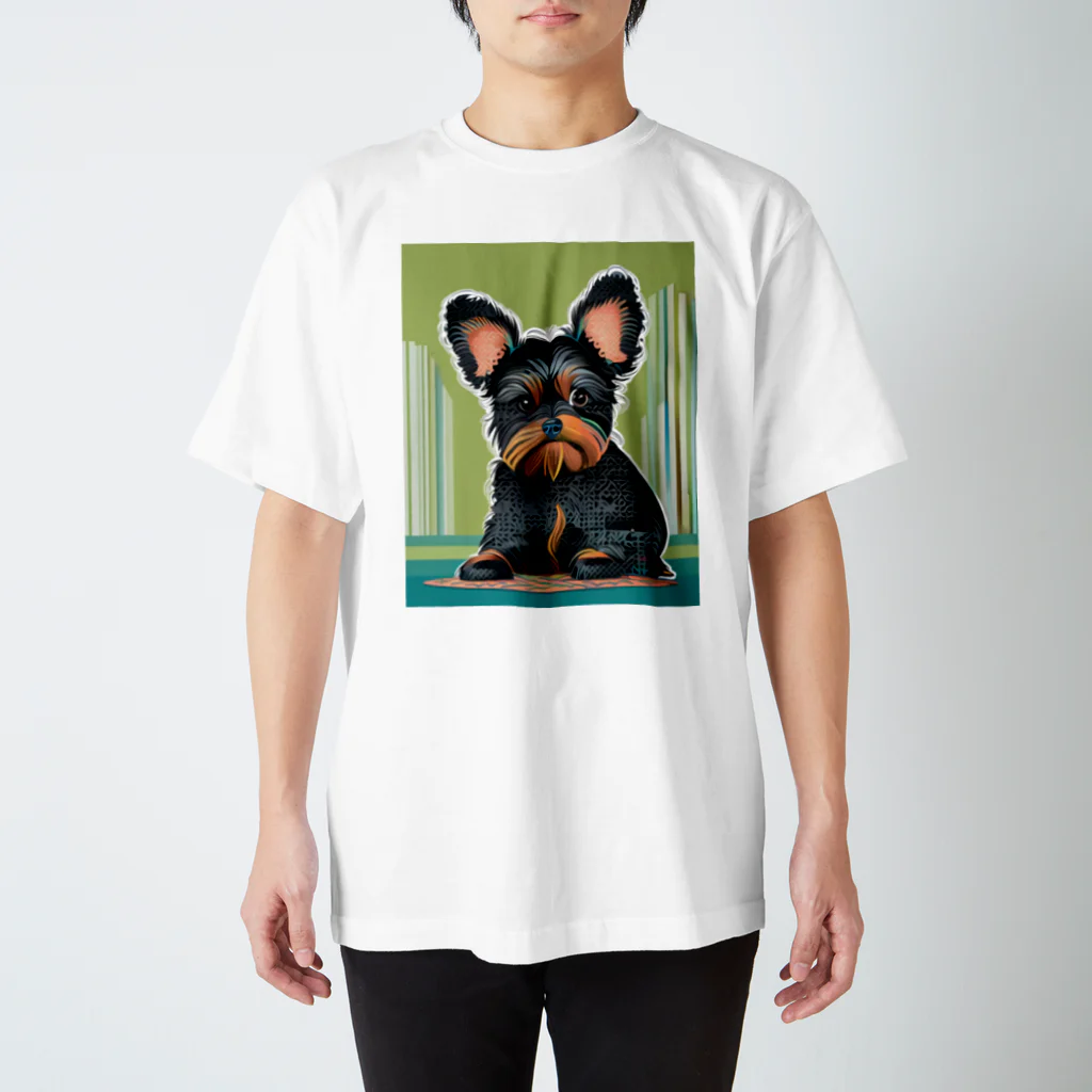 アートワーク探偵のモジャモジャ犬 Regular Fit T-Shirt
