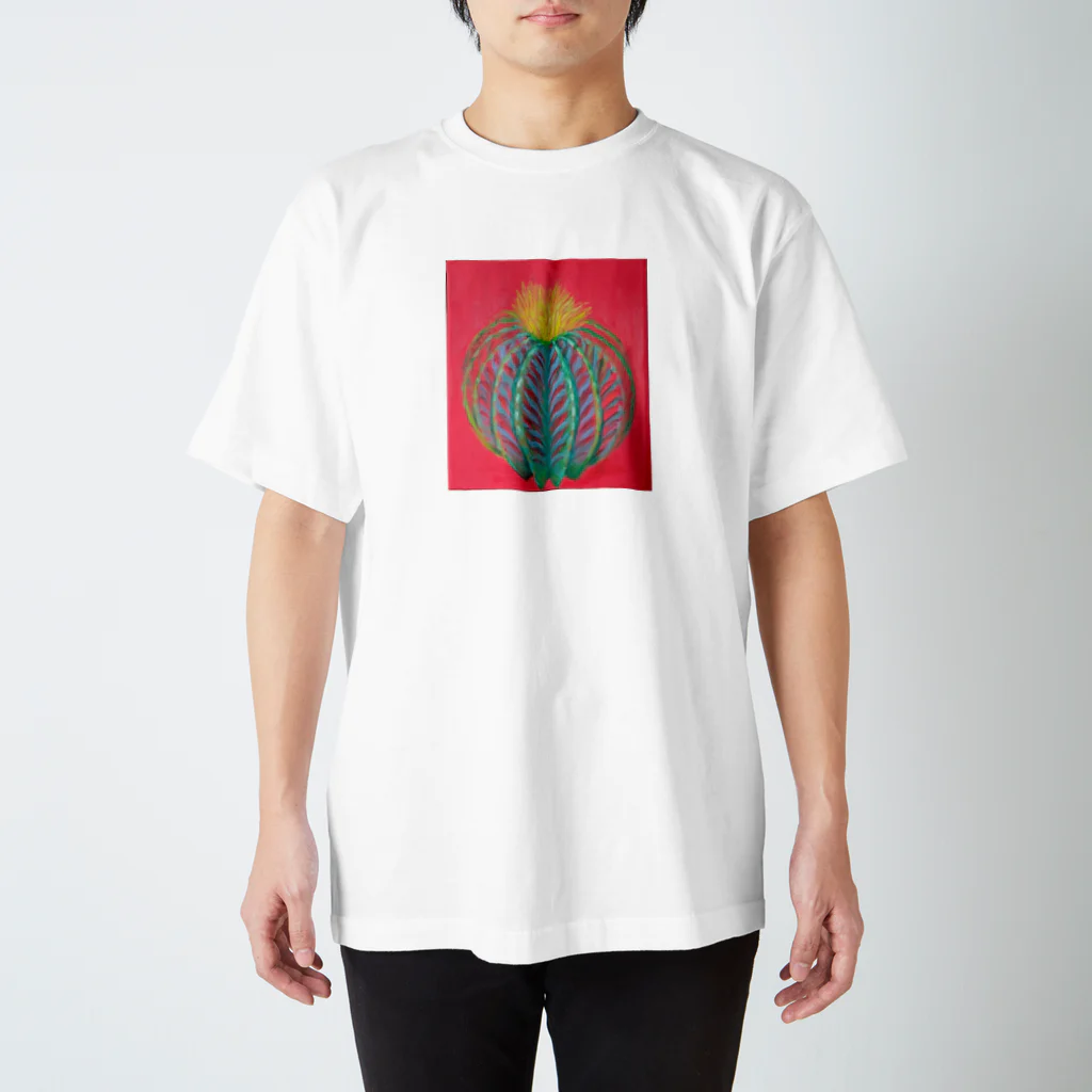 Costa Rican Artistのサボテンのサボマくん Regular Fit T-Shirt