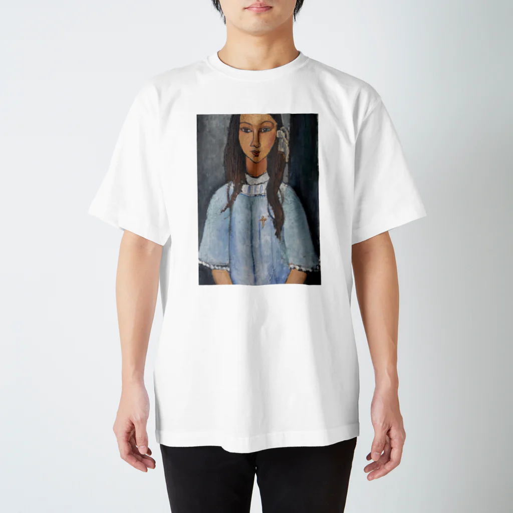 ArtGalleryのモディリアーニ　アリス（Alice）Amedeo Modigliani/1918年 スタンダードTシャツ