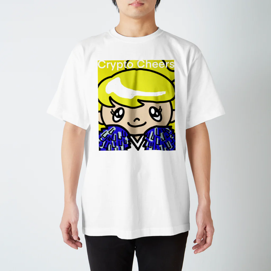 Link Creation online SHOPのCrypto Cheers2 Regular Fit T-Shirt