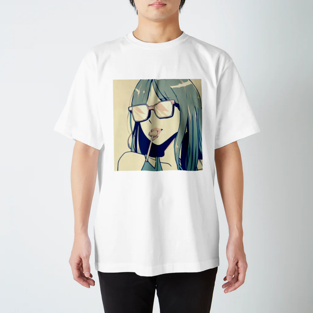 熱中商の女性　キュート スタンダードTシャツ