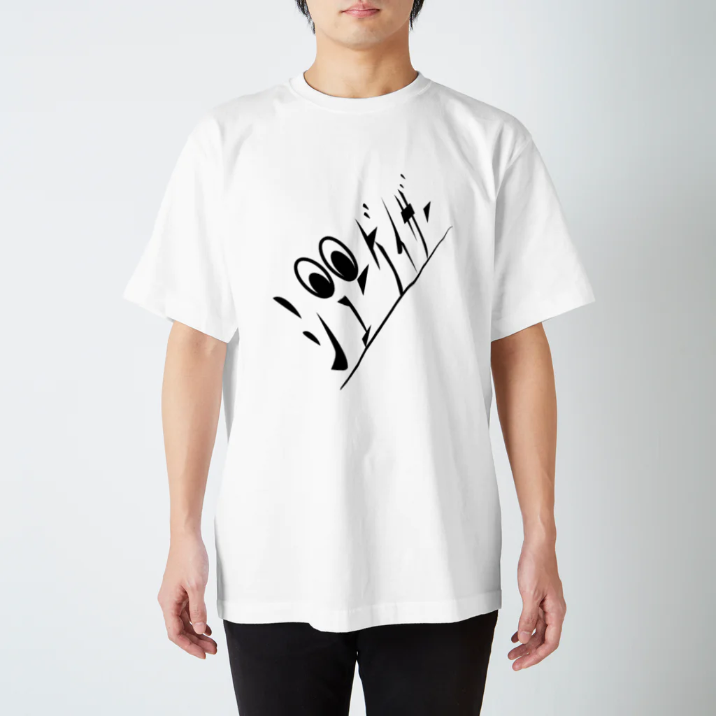 プリーズ・プリント・Tシャツの文字Tシャツ『シューゲイザー』 スタンダードTシャツ