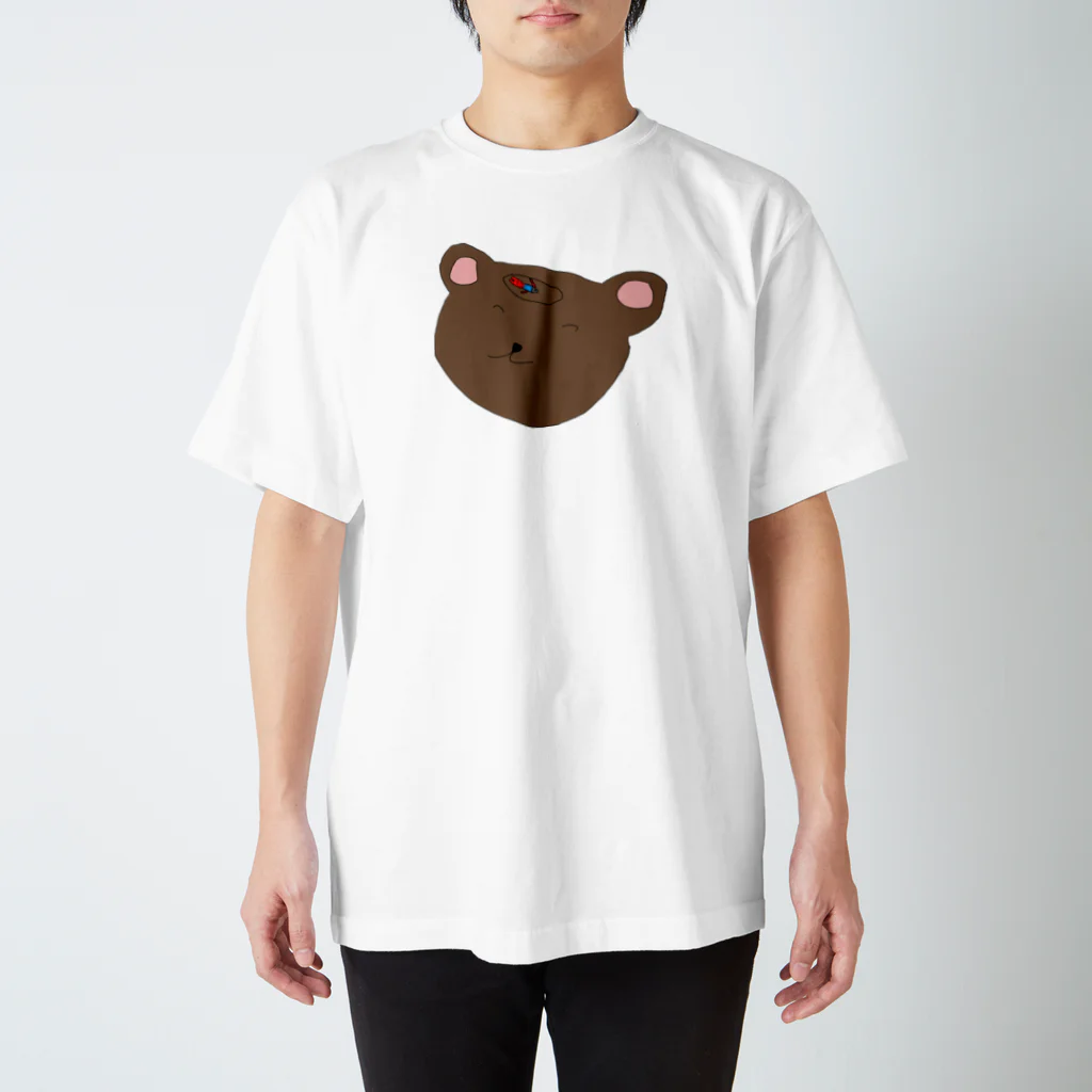 イーグルくんの子供が描いたクマの絵 スタンダードTシャツ