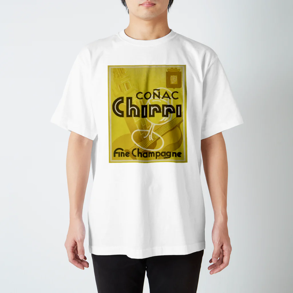 YS VINTAGE WORKSのスペイン・バルセロナ　コニャックChirri 1930年 スタンダードTシャツ