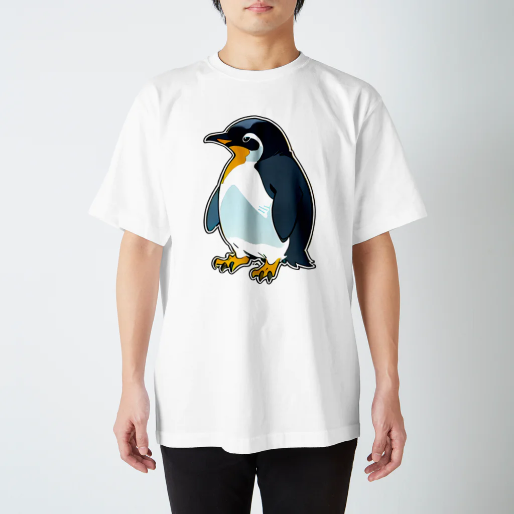 Suiyobiのいいこなペンギン Regular Fit T-Shirt